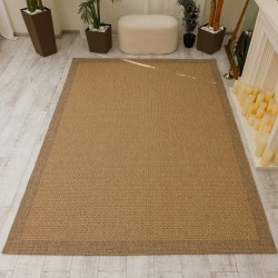 Безворсовий килим NATURA B3690A natural  - Висока якість за найкращою ціною в Україні